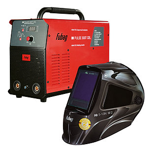FUBAG Инвертор сварочный IN PULSE 300T CEL + Маска сварщика Хамелеон с регулирующимся фильтром IQ 5-13N M 2 в