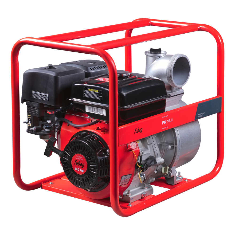 FUBAG Бензиновая мотопомпа PG 1600 для чистой воды, фото 1