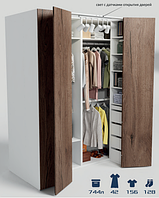 Шкаф-Гардеробная Кварта M 200*100 см Базовая