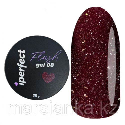 Моделирующий гель Flash gel №08 IPerfect, 15 мл, фото 1