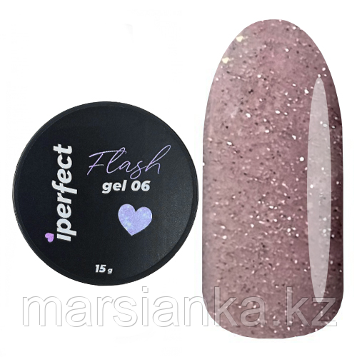 Моделирующий гель Flash gel №06 IPerfect, 15 мл