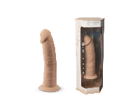 Фаллоимитатор с двойной плотностью Model 2 от SILEXD светло-бежевый (15,4*3,5 см.)