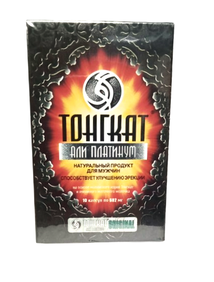 Тонгкат Али Платинум, 10 кап: продажа, цена в Павлодаре. Возбуждающие ...