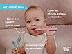 Детские зубные щетки SMILE от ROXY-KIDS, цвет розовый и голубой, 2 шт, фото 2
