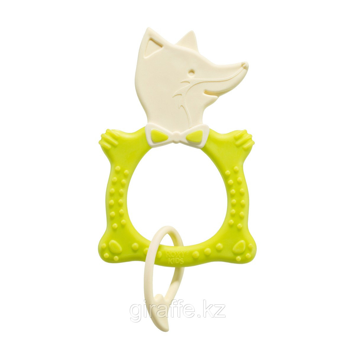 Прорезыватель универсальный для малышей BUNNY TEETHER от ROXY-KIDS, цвет зеленый, фото 1