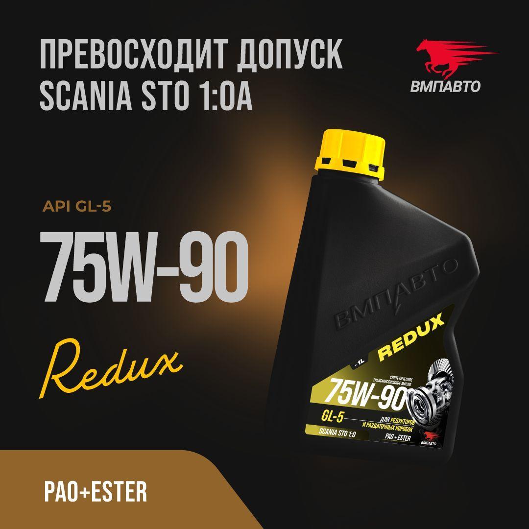 Масло трансмиссионное VMPAUTO 75w90 1л. GL-5 (8шт) 9711