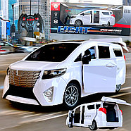 JT700 Toyota Альфард (белый) на р/у, 4 функции,двери открыв, 32*12см, фото 4