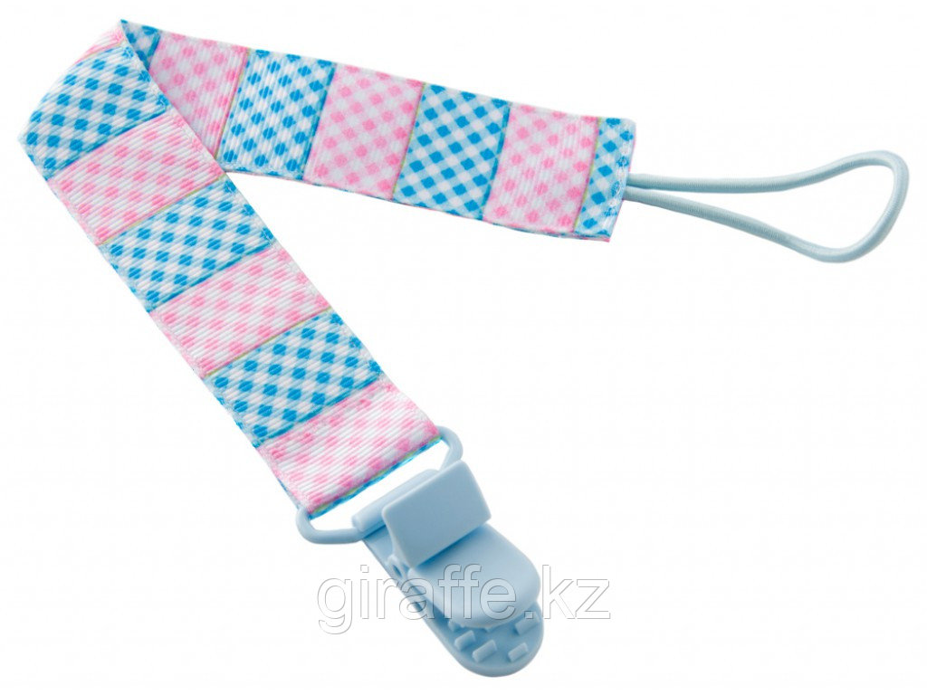 Держатель для пустышки и соски на ленте с прищепкой LINE SOOTHER SAVER от ROXY-KIDS, фото 1