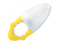 Ниблер для прикорма детский ROXY-KIDS с нейлоновой сеточкой, цвет желтый