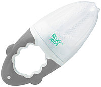 Ниблер для прикорма детский ROXY-KIDS с нейлоновой сеточкой, цвет серый