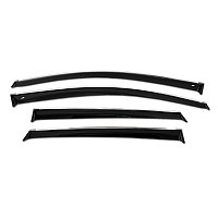 Дефлекторы окон Infiniti M-series (Y50) 2004-2009 с хромированным молдингом