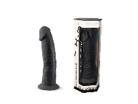 Фаллоимитатор с двойной плотностью Model 2 от SILEXD черный (19,2*4,7 см.)