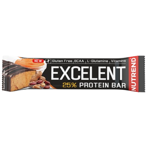 NUTREND протеиновый батончик EXCELENT 85 г (арахисовое масло)