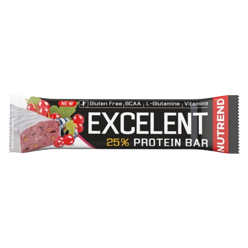 NUTREND протеиновый батончик EXCELENT 85 г (черная смородина + клюква)