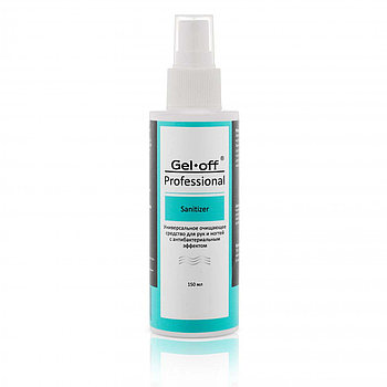 Средство антибактериальное для рук, ногтей и инструмента "Gel off", 150мл