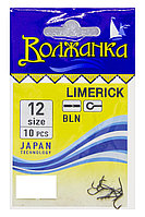 Крючки "Волжанка" Limerick # 12 (10шт/уп)