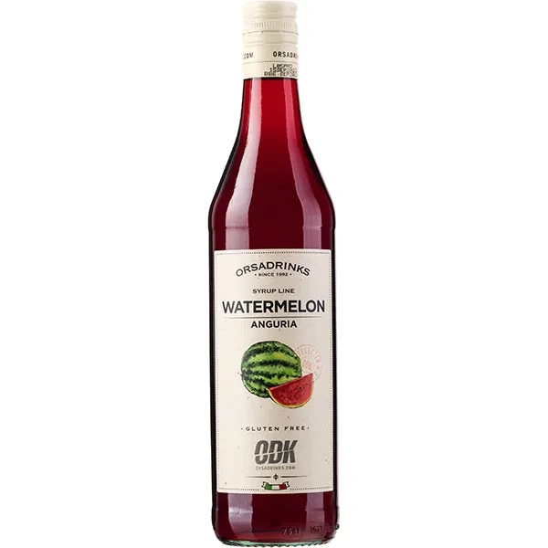 Сироп «Арбуз» ODK стекло 0,75л D=65,H=305мм, фото 1