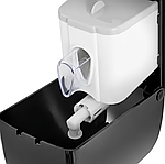 Диспенсер (дозатор) для жидкого мыла Vialli S5В (чёрного цвета) 500мл., фото 2