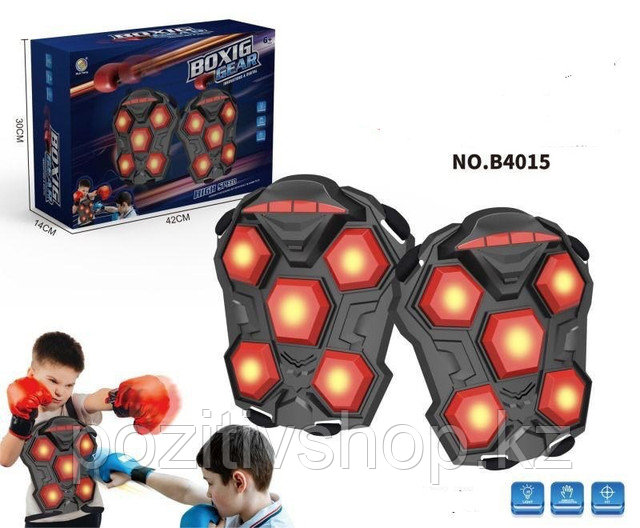 Детский боксерский набор с интерактивными жилетами и перчатками В4015