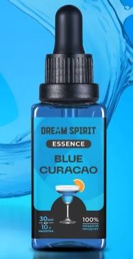 ЭССЕНЦИЯ DREAM SPIRIT "Блю Кюрасао\Blue Curacao" (АРОМАТИЗАТОР ПИЩЕВОЙ), 30 МЛ