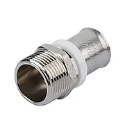 Пресс соединитель латунь НР Дн 26*3/4" (18/144)