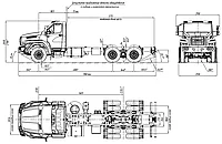 УРАЛ NEXT (Шасси) 6х4 73945-6921-01