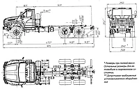 УРАЛ NEXT (Шасси) 4320-6951-72 6x6