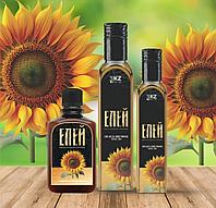 Масло холодного отжима Подсолнечное, 100 мл