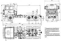 Урал-М (Шасси) 4320-4551-81 6x6