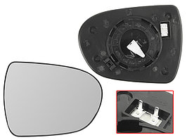 Полотно зеркала правая (R) на Hyundai i40 2011-17 с обогревом (ALKAR)