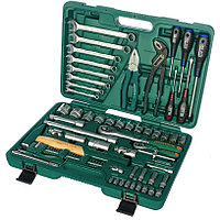 Набор инструмента универсальный 1/4", 1/2"DR, 77 предметов S04H52477S