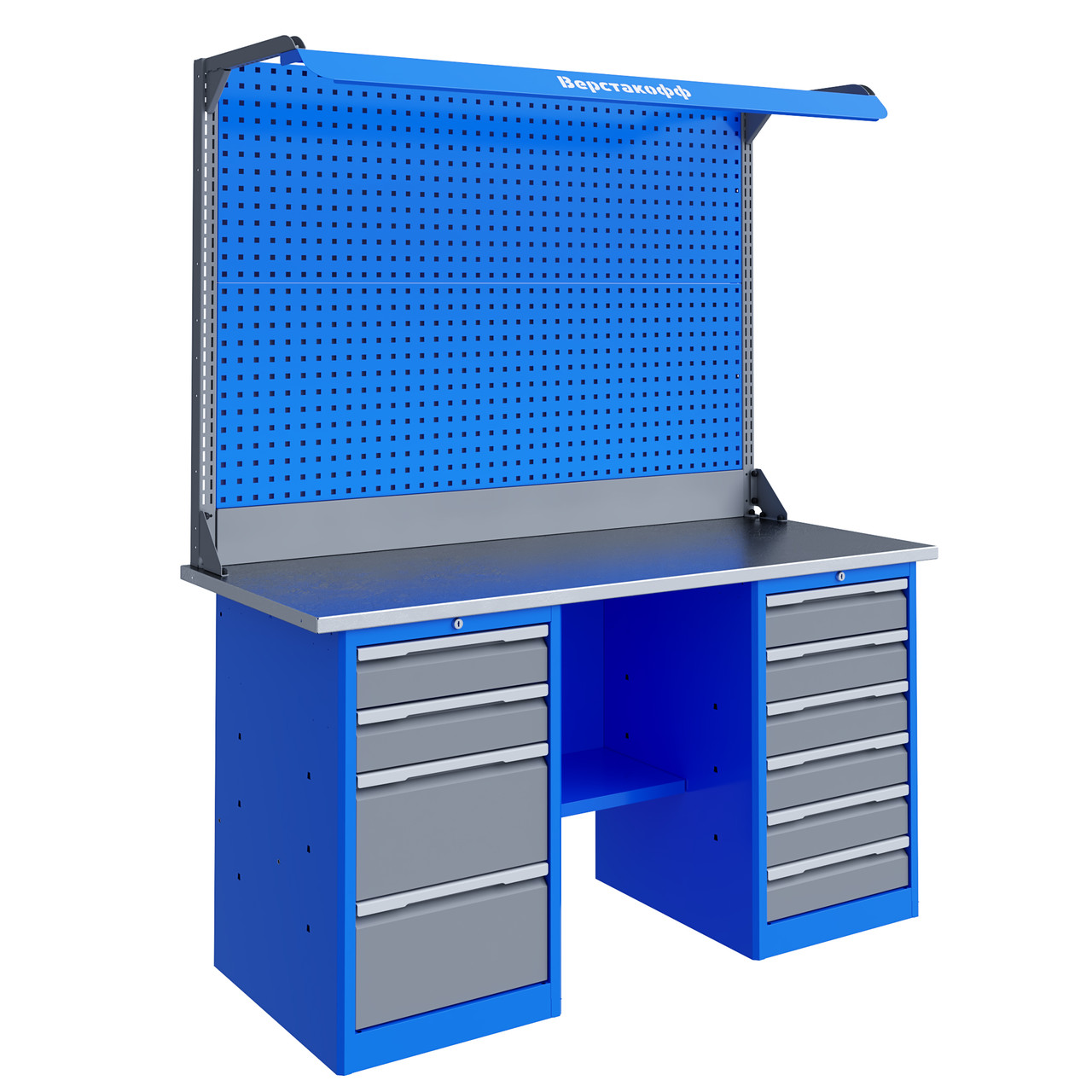 Верстак слесарный TNC 161.46.1-2F, фото 1