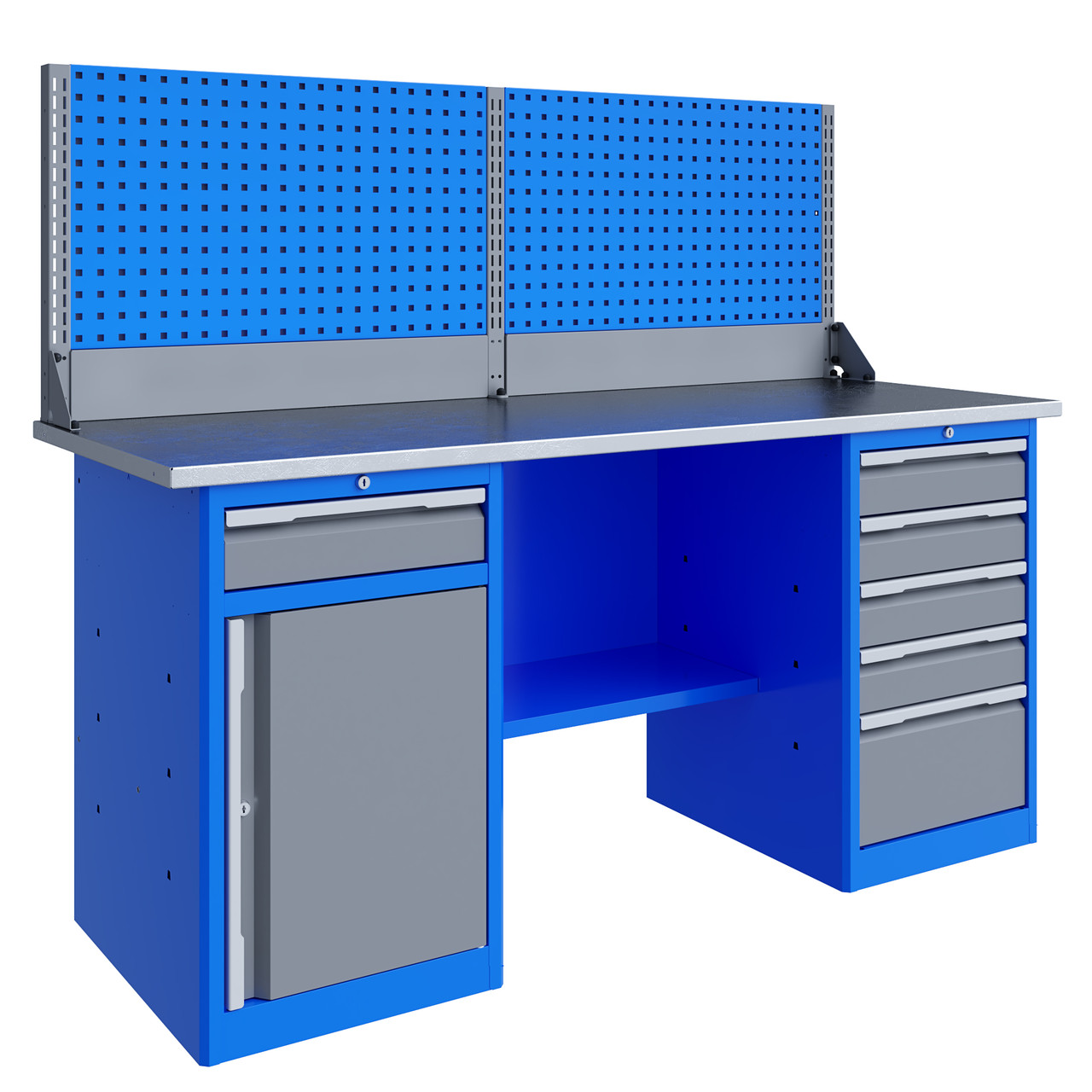 Верстак слесарный TNC 181.58.2-1, фото 1