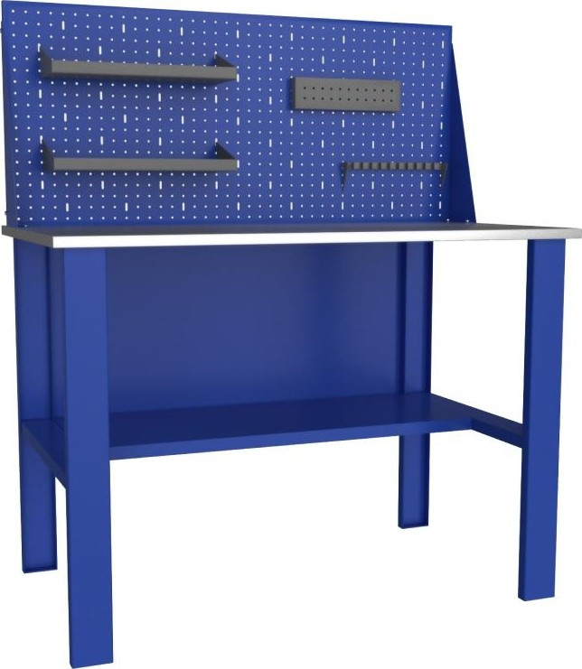 Верстак PROFFI-E (v.2.1) Стол для слесарных работ с экраном