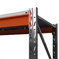 Стеллаж металлический Оптима, 2500x1250x785 мм. Ярусы: 4 шт. метал.