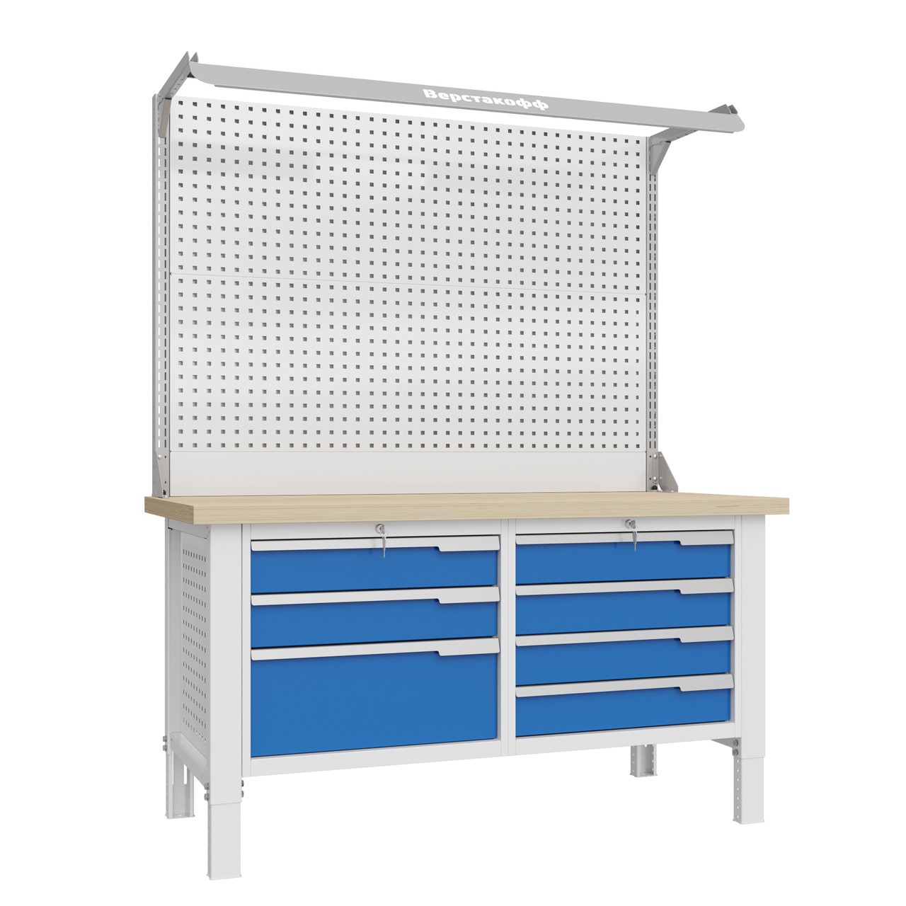 Верстак слесарный CTR 1602.L34.5-2F, фото 1