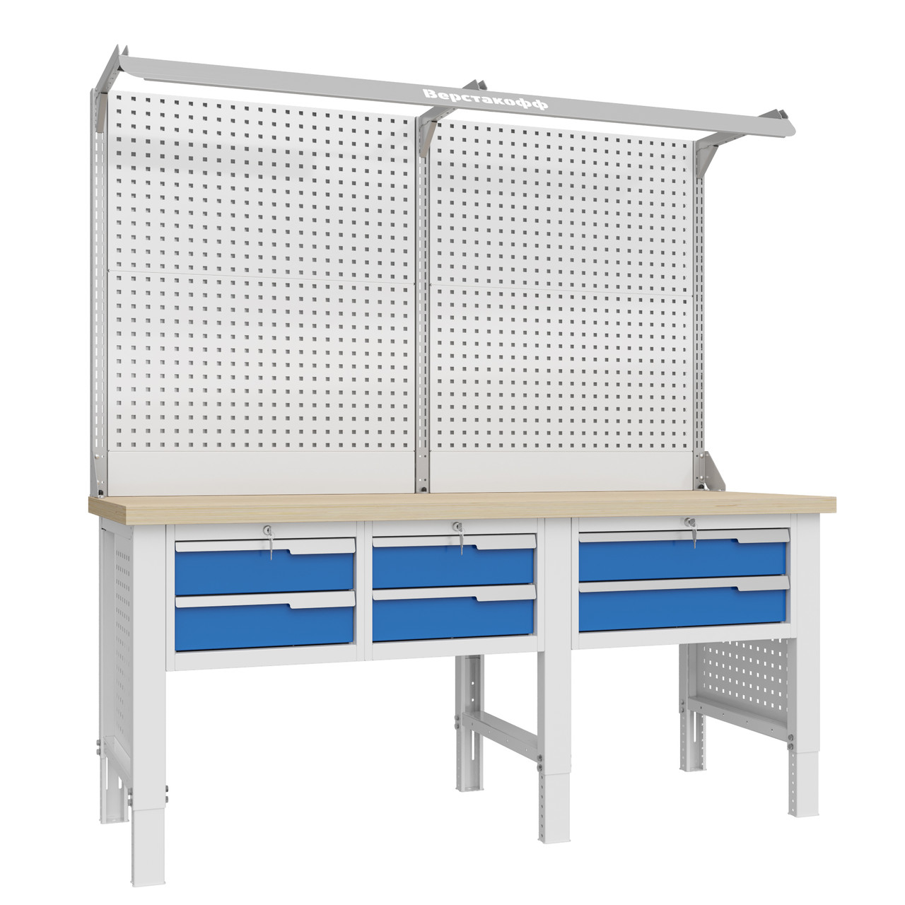 Верстак слесарный CTR 2002.S11L1.23-2F, фото 1