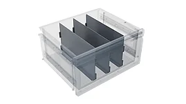 Комплект делителей выдвижного ящика AW S 250.500