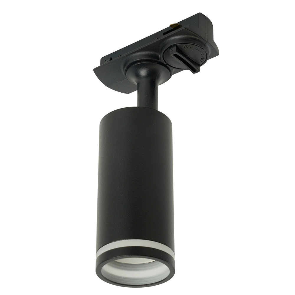Светильник Feron AL146 трековый однофазный на шинопровод под лампу GU10, черный, фото 1