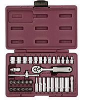 Набор инструмента 1/4"DR, 38 предметов UTS0038