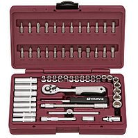 Набор инструмента 1/4"DR, 57 предметов UTS0057
