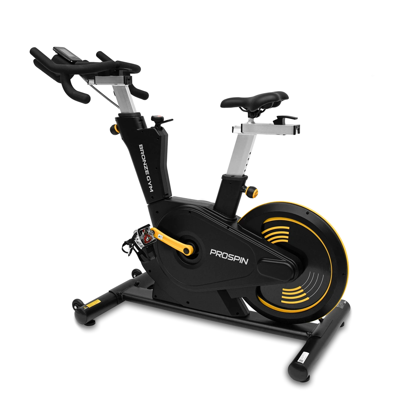 Спин-байк с консолью профессиональный BRONZE GYM PROSPIN, фото 1