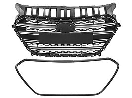 Решетка радиатора на Hyundai i30 2015-17 (SAT)