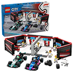 Lego 60444 Город Гараж F1® для Mercedes-AMG и Alpine