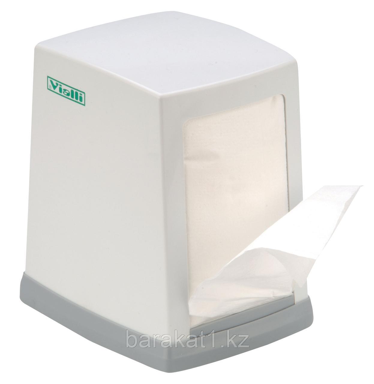 Диспенсер для настольных салфеток NP100 Vialli, белого цвета, фото 1