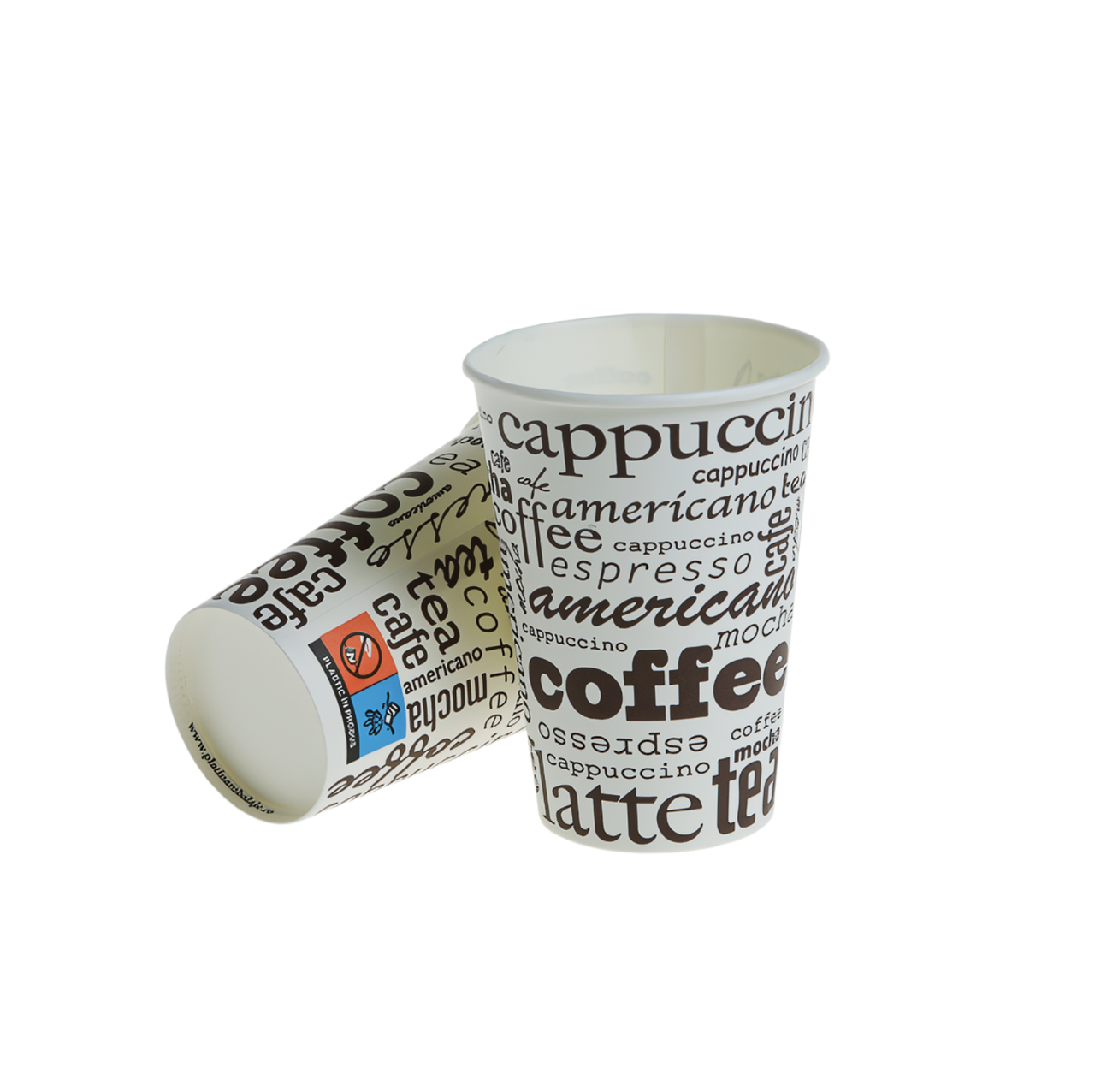 Стакан бумажный, 250мл (без крышки), 8 Oz, фото 1