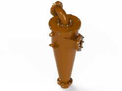 Гидроциклон с футеровкой из карбида кремния ГЦК-360