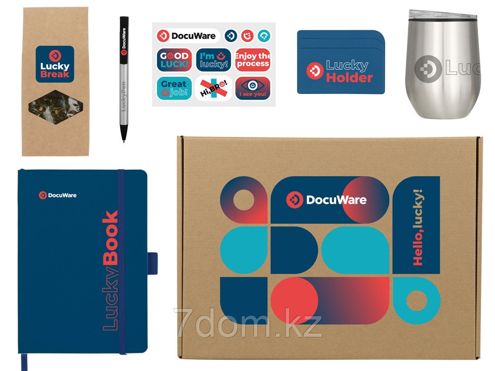 Welcome pack Warm welcome, синий, фото 1