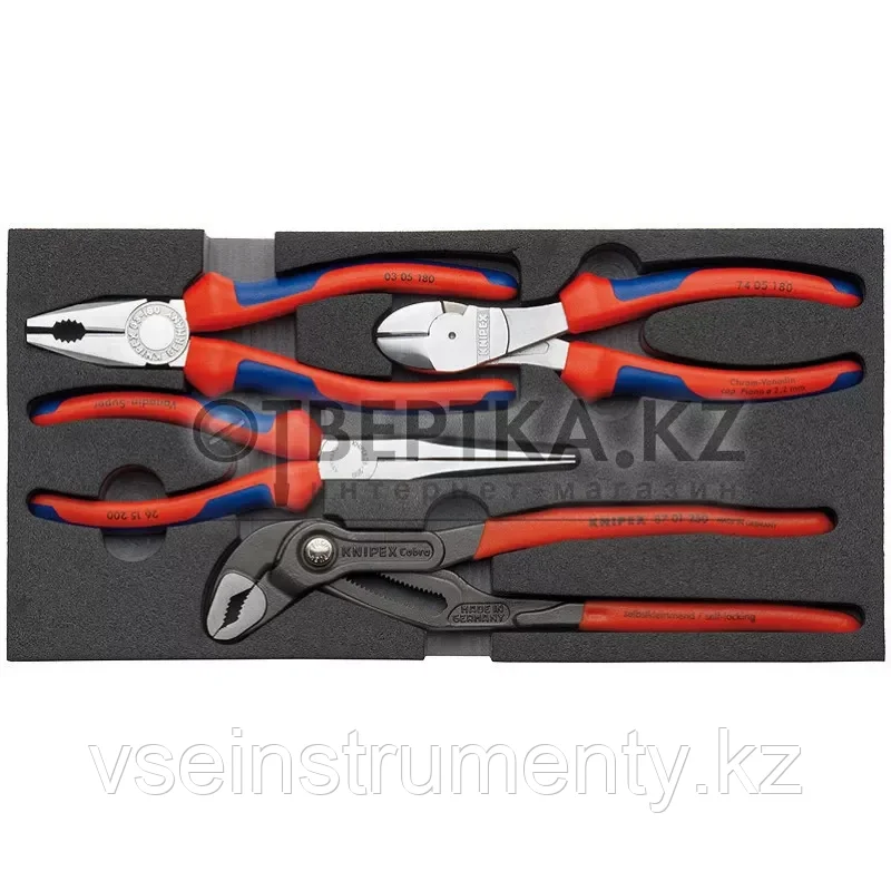 Набор клещей "Basic" KNIPEX 00 20 01 V01 002001V01, фото 1