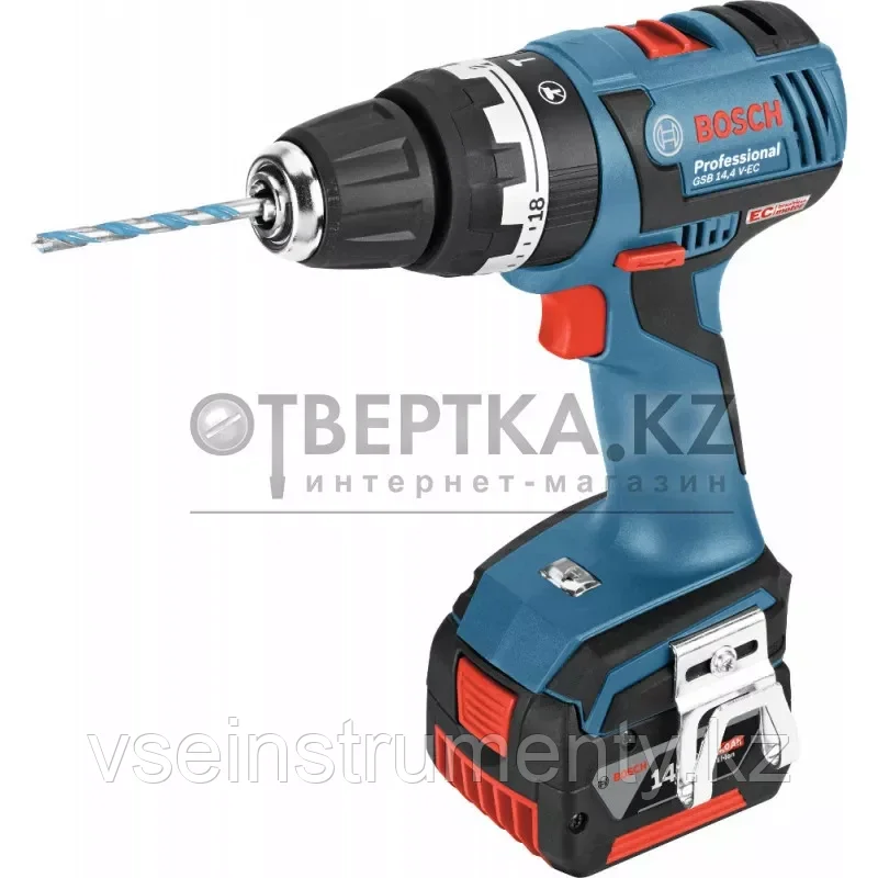 Дрель аккумуляторная Bosch GSB 14,4 V-EC Professional 06019D7001, фото 1